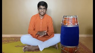 Basics of Mridangam Tha Dhi Thom Nam [upl. by Hazmah]