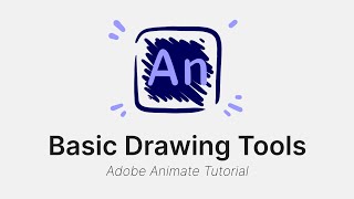 Adobe Animate Basics I Basic drawing tools and navigating the Stage  Adobe Animate CC Tutorial [upl. by Aay]