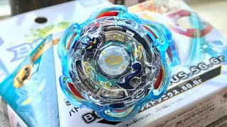 Blast Jinnius 5GGr Booster B89 Unboxing amp Review  Beyblade Burst GodEvolution [upl. by Odraude]