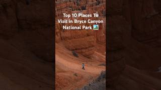 Top 10 Bryce Canyon National Park 🏜️😍 top10travel travelguide bucketlist [upl. by Nainatrad]