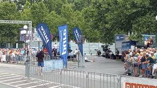 City Biathlon 2023 in Wiesbaden am 13082023  Short clip 1  Die Biathlonistin [upl. by Dirraj]