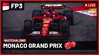 F1 Live Monaco GP Free Practice 3  Watchalong  Live Timings  Commentary [upl. by Lleunamme]