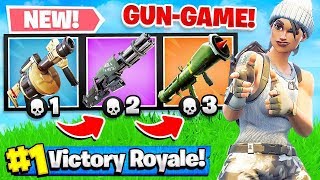 CoD GUN GAME NEW GAME MODE in FORTNITE [upl. by Paulie]