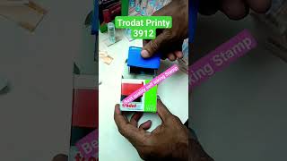 how to make trodat Printy 3912 for receipt only trodat youtubeshorts [upl. by Akena]