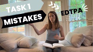 edTPA Task 1 Planning Mistakes edTPA the Easy Way [upl. by Rame]