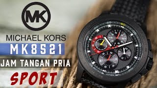 Jam Tangan Sport Pria Michael Kors MK8521  Jam tangan keren murah berkualitas dan original [upl. by Marih]