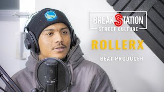 ROLLER X  Beat Producer EP 33  Nepali Podcast  Hiphop Podcast  BreakStation [upl. by Yornoc979]