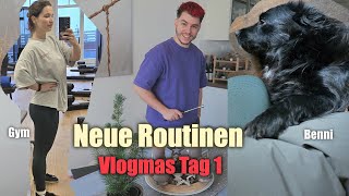 NEUE ROUTINEN und Weihnachtspläne  Vlogmas Tag 1 [upl. by Ottinger412]