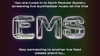 Live modular synthesizer performances 247 with Earth Modular Society [upl. by Rip557]