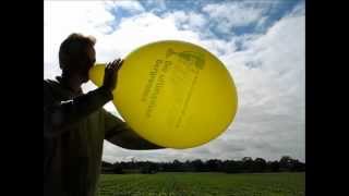 balloon blow to pop  Everts 18quot [upl. by Beberg]