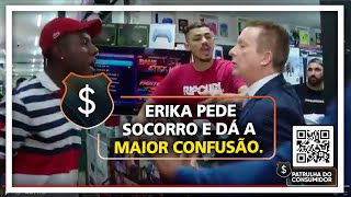 ERIKA PEDE SOCORRO E DÁ A MAIOR CONFUSÃO [upl. by Annail]