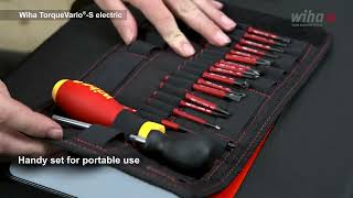 Wiha TorqueVario®S electric Screwdriver Set [upl. by Ainegue516]