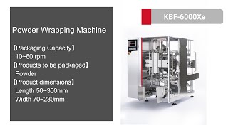 For powder Vertical Packaging Machine KBF 6000Xe with Auger [upl. by Essilec]