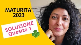 SOLUZIONE Quesito 1 maturità 2023 geometria dimostrativa [upl. by Esiuqcaj268]