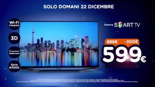 Spot  Unieuro Natalissimi  TV Samsung 40 [upl. by Rosemare]