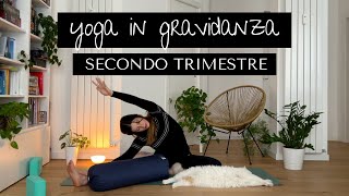 Yoga in Gravidanza ♥ Secondo Trimestre [upl. by Matheson]