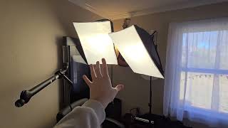 BEIYANG Softbox Lighting Kit Photography Soft Box Studio Lights for Photography Review [upl. by Aetnuahs]