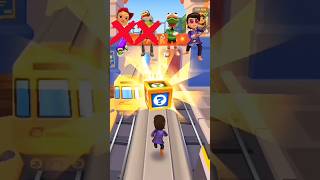 Tricky 🆚 Tagbot 🆚 Billy Bean 🆚 Brandon 🤯  subway surfers game🤩 shorts gaming subwaysurfers [upl. by Nivrac]