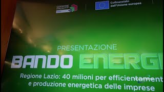 ROMA Bando energia del 20062024 [upl. by Edelstein]