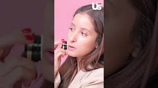 Us Weeklys beauty editors try Laura Gellers Baked to Go BronzenBrighten foundation [upl. by Ettenom]