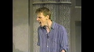 Ewen Bremner Rants on Late Show September 3 1996 [upl. by Assilem323]