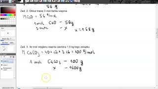 Mol masa molowa objętość molowa podstawowe obliczenia cz1 [upl. by Cantlon]
