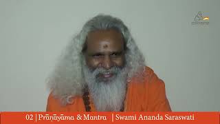 02 Pranayama and mantra  Swami Ananda Saraswati [upl. by Jenelle]