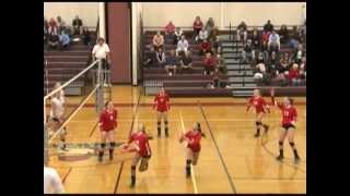 Melrose Volleyball vs Westborough High [upl. by Yniar]