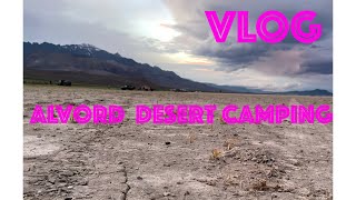 Dan Vlog Alvord Desert camping becomes Alvord lake camping [upl. by Iggie]