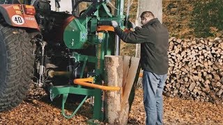 A Wood Cutting Machine That Delivers Perfect Logs [upl. by Wandy530]