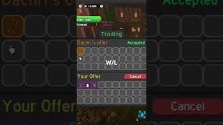 WL Godpot trade Roblox Dungeon Quest Trading roblox games dungeonquestroblox [upl. by Sloatman742]