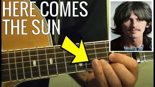 Here Comes the Sun  The Beatles  Guitar Lesson [upl. by Sanger]