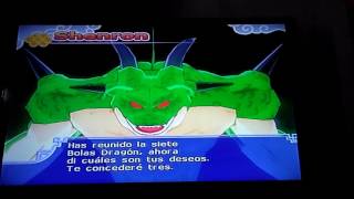 Como conseguir las esferas del dragon en dragon ball Z budokai tenkaichi 3 y pedir los deseos [upl. by Levan]