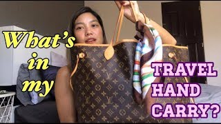 What’s in my Travel Carry on bag [upl. by Tabor]