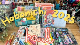 Hobonichi 2025 Haul So Obsessed [upl. by Dnesnwot]