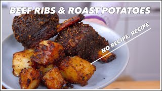 No Recipe Required Oven Beef Ribs Method [upl. by Ward]