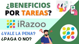 🤑 Haz TAREAS PAGADAS para GANAR DINERO con IRAZOO 🤑 REVIEW ¿CÓMO FUNCIONA ¿VALE LA PENA 🎯 [upl. by Anneirb]