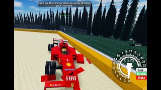 Realistic ROBLOX f1 game crashes 3 [upl. by Idnor]