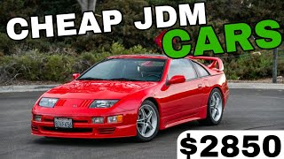 12 Best JDM Cars Under 5k  Cheap JDM Cars [upl. by Ecyal]