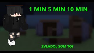 Dokážem postaviť dom za 1 min 5 min a 10 min [upl. by Bogie]