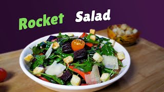 Rocket Salad Recipe Rocket Leaves Salad [upl. by Aihcela]