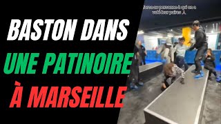 GROSSE BASTON DANS UNE PATINOIRE À MARSEILLE POUR DES VOLS DE CHAUSSURES [upl. by Abehsat746]