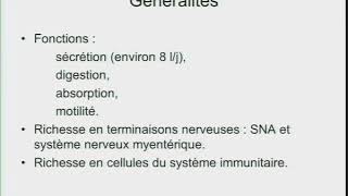 9 Physiologie de lappareil digestif [upl. by Nisaj]