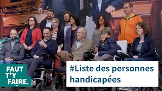 Liste des personnes handicapées  notre chance pour plus d’inclusion [upl. by Emlen186]