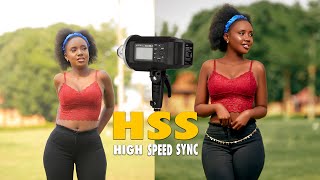 HIGH SPEED SYNC USING GODOX AD600BM  Flash Photography [upl. by Dougal]