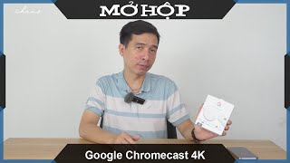 Mở hộp Google Chromecast 4K AndroidTV 12 GoogleTV [upl. by Nadirehs]