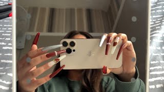 ASMR iPhone Tapping amp Scratching On Different Phone Cases [upl. by Paula186]