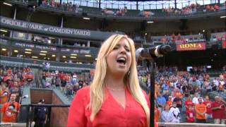 National Anthem at Camden Yards  Stephanie Renee [upl. by Zoa]