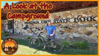 Ride Through Onondaga Cave State Park CampgroundLeasburg Missouri [upl. by Norrek]