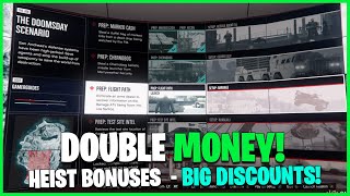 DOUBLE MONEY HEIST DISCOUNTS amp LIMITEDTIME CONTENT  GTA ONLINE WEEKLY UPDATE [upl. by Raycher264]